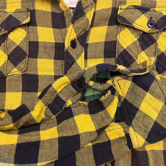 Jimmy Hendrix One-of-a-Kind MadAndie Custom Unisex Plaid Vintage Shirt - Picture 6 of 8